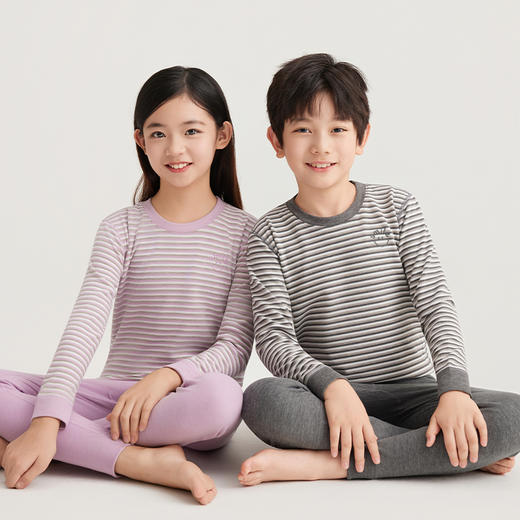 【商场专柜高品质羊毛蚕丝保暖套装69.9元任选2套】120-170码A类280克加厚亲子款石墨烯保暖速热内衣套装 商品图14