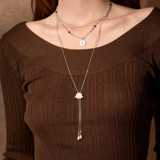 ARSIS｜小森林系列 小刺猬抽拉项链 商品图3