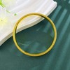 【限时克减150元】足金999.9 #招财进宝 #CNC 空心固口碎冰冰吉言手镯平安喜乐碎碎冰方镯（面宽约7.8-8.2mm）(ANWSZ00052-2),(预售产品下单后不退款不退货不换货不补差价) 商品缩略图2