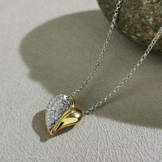 【爱意永恒·挚爱】爱心可抽拉项链 商品图2