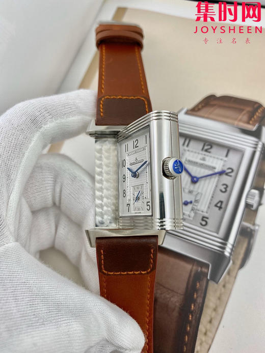 积家翻转系列 双面翻转 两针半 男士机械腕表 Reverso Classic Large Duoface Small Second 男款翻转系列 商品图2