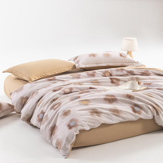 無印良品 80支新疆棉磨毛四件套瑶琳 MJ-T2024-0292 商品图3