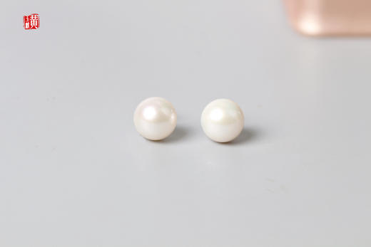 【月珥凝光】淡水珍珠耳钉  珠径：11.5mm 商品图2