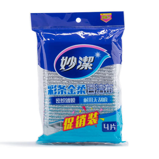 妙洁 金柔百洁布4片装 MHG4 商品图3