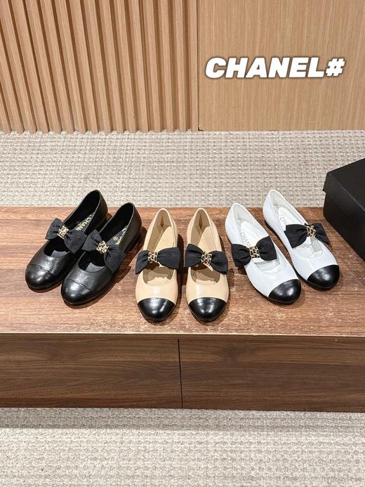香奈儿 蝴蝶结平底单鞋(DBG) 商品图2
