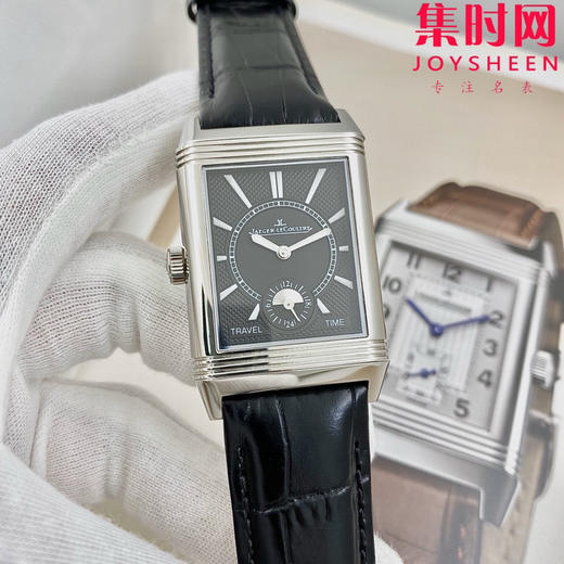 积家翻转系列 双面翻转 两针半 男士机械腕表 Reverso Classic Large Duoface Small Second 男款翻转系列 商品图4