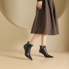 westory2024年秋冬新款优雅风细高跟小尖头短靴切尔西靴W24DS84691 商品缩略图4