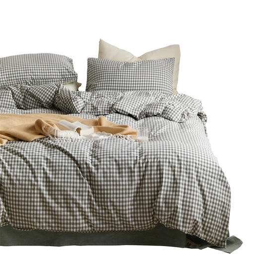 無印良品 “纺品”磨毛绒四件套 MJ-T2020-8 商品图1