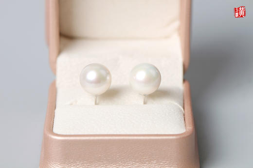 【月珥凝光】淡水珍珠耳钉  珠径：11.5mm 商品图1