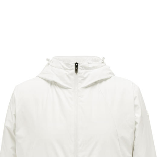 Skechers斯凯奇 女梭织裥棉连帽外套 P424W120-0074 商品图3