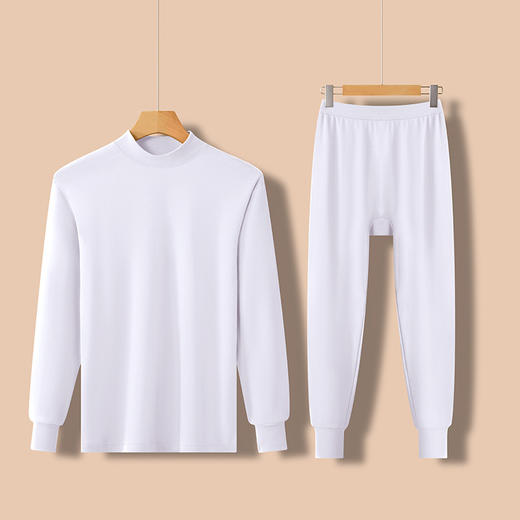 秋冬【纯棉秋衣秋裤套装】中老年人大码妈妈保暖内衣 抗静保暖女士 商品图6