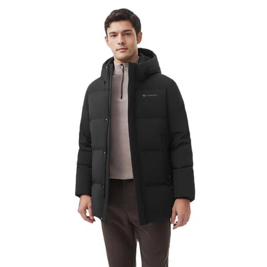 坦博尔 羽绒服男连帽厚款 TAF510561A 商品图0