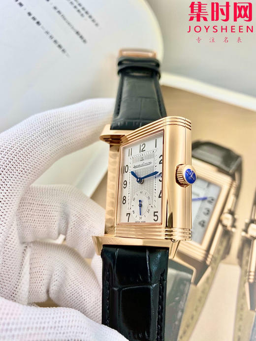 积家翻转系列 双面翻转 两针半 男士机械腕表 Reverso Classic Large Duoface Small Second 男款翻转系列 商品图2
