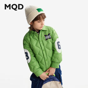 【MQD】【设计师系列】童装儿童轻薄羽绒服秋冬新款男童