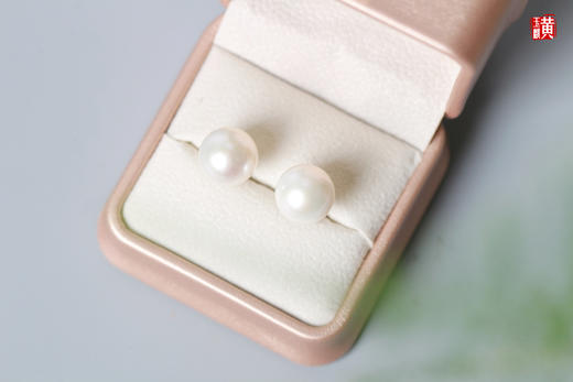 【月珥凝光】淡水珍珠耳钉  珠径：11.5mm 商品图0