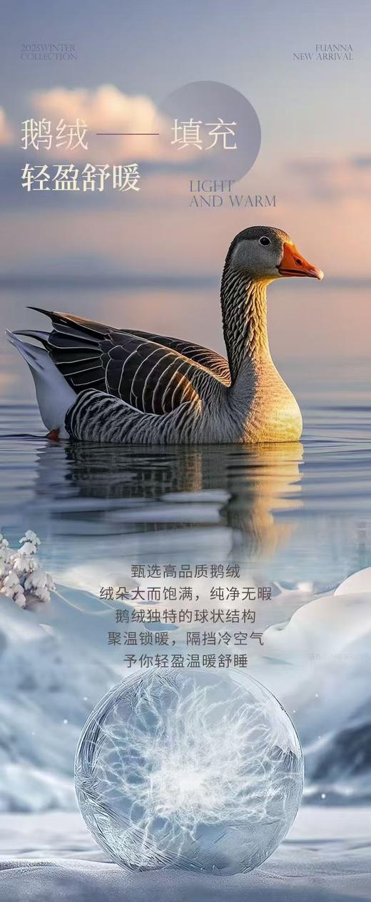 【富安娜】B座7F A类抗菌鹅绒被·富有安康（送2000元线下无门槛券！） 商品图2