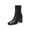 FB楼真美诗摩登女郎2025新冬款羊皮优雅8CM高跟时装弹力靴瘦瘦靴吊牌价2098折后价1698 商品缩略图0