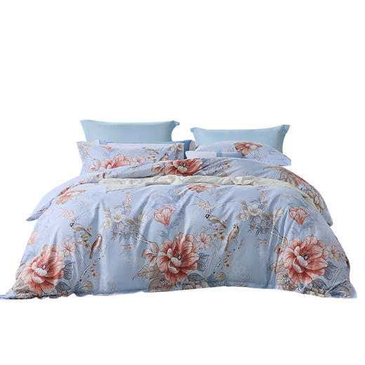 富安娜 磨毛四件套-云锦星晴203*229cm 6916517111266 商品图0