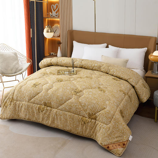 蒙卡罗尼 七孔驼绒冬被-库布旗-冬季特价款200*230cm MKLNKBQ 商品图2