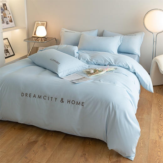 罗曼罗兰 水洗磨毛四件套奥利200*230cm 6925314751919 商品图0