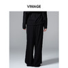 VIMAGE纬漫纪宽松时尚系带设计阔腿裤V2405115 商品缩略图4