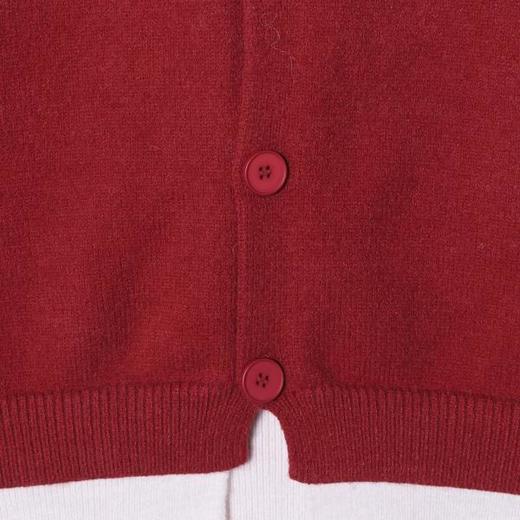 72111SDSA男士秋冬新款痞帅男装极简风撞色拼接假两件毛衣开衫针织衫 商品图3