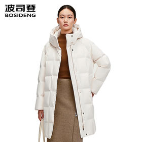 波司登2025新款羽绒服女中长款鹅绒B250244164