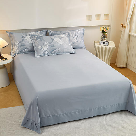 彼加曼 铂金数码全棉加厚家装四件套-沐川兰200*230cm BGM-T2532 商品图3