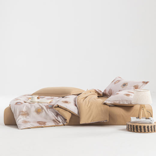 無印良品 80支新疆棉磨毛四件套瑶琳 MJ-T2024-0292 商品图1