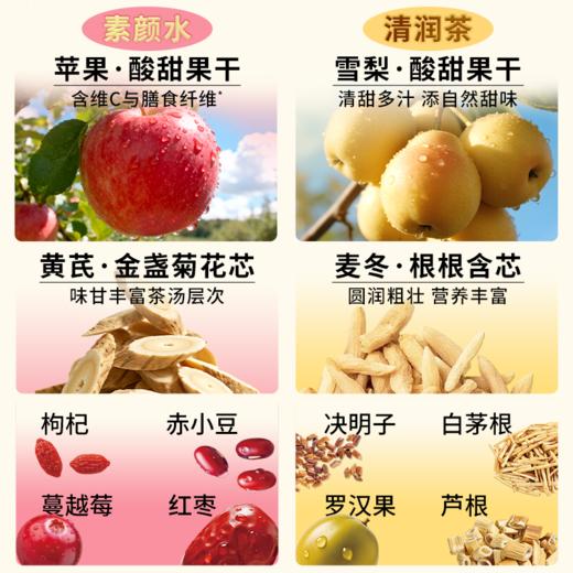 【麦麦SY新品上线】好麦多雪梨麦冬五润茶90g(6g*15包)+苹果黄芪五红茶90g(6g*15包) 商品图3