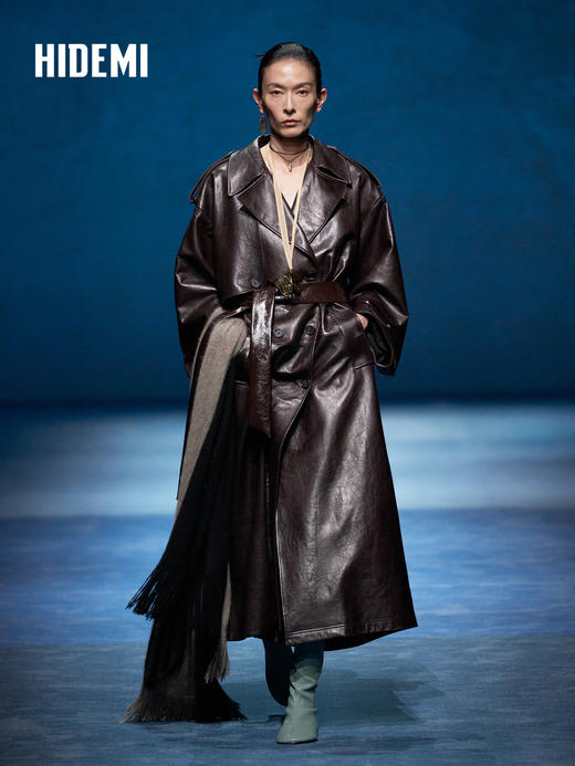 HIDEMI 大秀款限定logo系列镀金镂空镜子项链长项链 商品图7