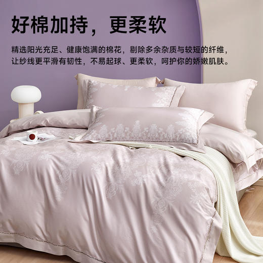 臻品天丝棉磨毛印花四件套(嘉伯丽尔) 商品图2