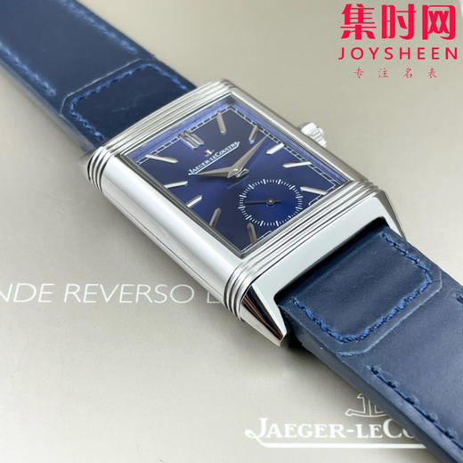 积家翻转系列 双面翻转 两针半 男士机械腕表 Reverso Classic Large Duoface Small Second 男款翻转系列 商品图1