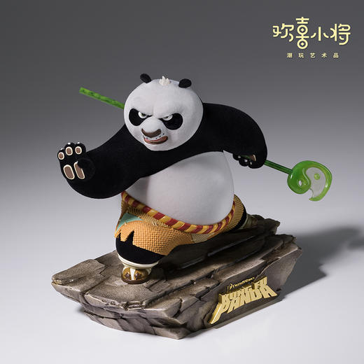 欢喜小将《功夫熊猫》之盖世传奇正版授权潮玩手办桌面摆件礼盒 商品图1
