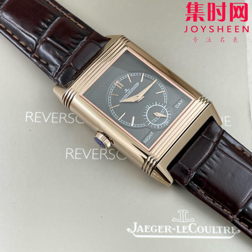 积家翻转系列 双面翻转 两针半 男士机械腕表 Reverso Classic Large Duoface Small Second 男款翻转系列 商品图6