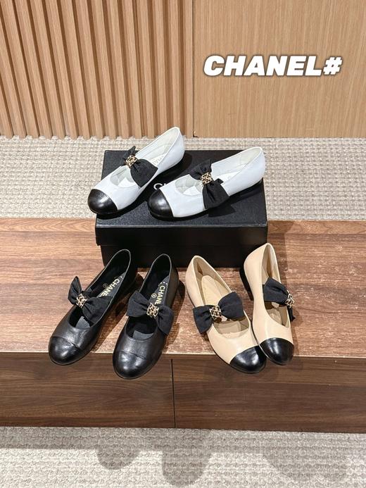 香奈儿 蝴蝶结平底单鞋(DBG) 商品图1