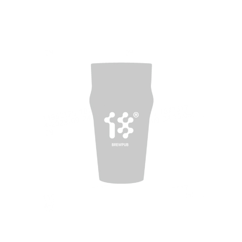 【18周边商店】18logo英式品脱杯