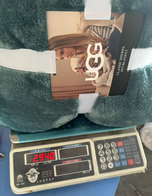 油叽叽云毯子超厚600克面料 商品图6