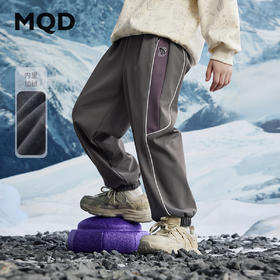 【MQD】童装男童裤子休闲裤保暖加绒冬季新款儿童韩版加厚