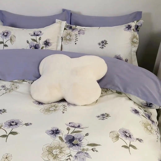 罗曼罗兰 全棉四件套伊芙花语200*230cm 6925314751711 商品图4