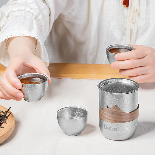 Debo德铂 恒盏结晶钛杯套装0.04/0.24L DEP-DS372 商品图1
