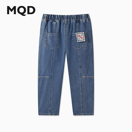【MQD】男大童秋季新品学院风潮酷休闲牛仔裤 商品图1