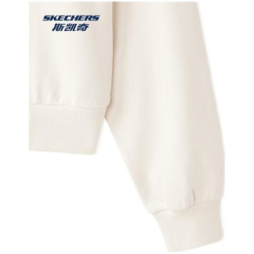 Skechers斯凯奇 女针织套头卫衣 L125W094-01SV 商品图3