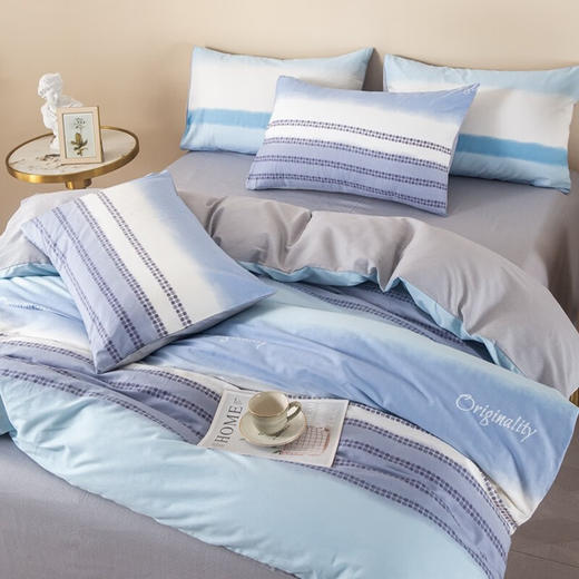 罗曼罗兰 全棉四件套云顶之奕200x230cm 6925314736541 商品图4