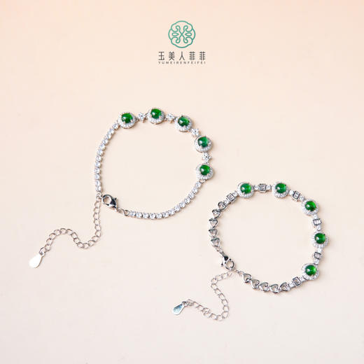 D翡翠手链 商品图0