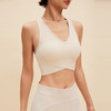 跃牌【禅语梵心】新拼色工字背瑜伽背心女交叉下摆运动内衣内搭美背健身文胸WX5498 商品缩略图2