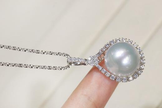 13-14mm澳白吊坠 商品图2