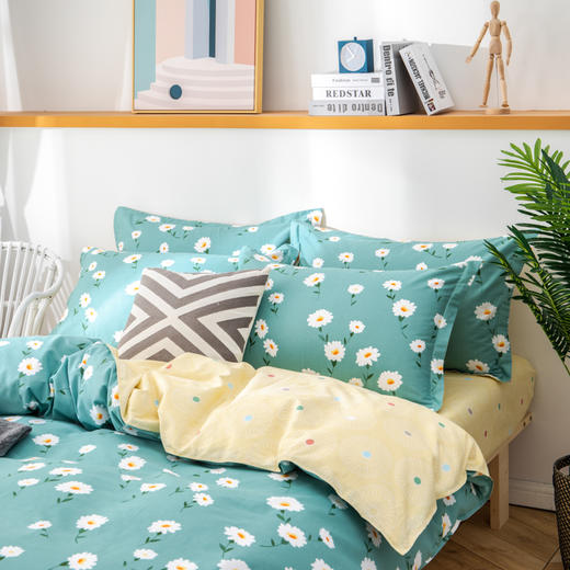 绮露 美家全棉四件套-楚楚花颜 QL-TJ2002-2 商品图4