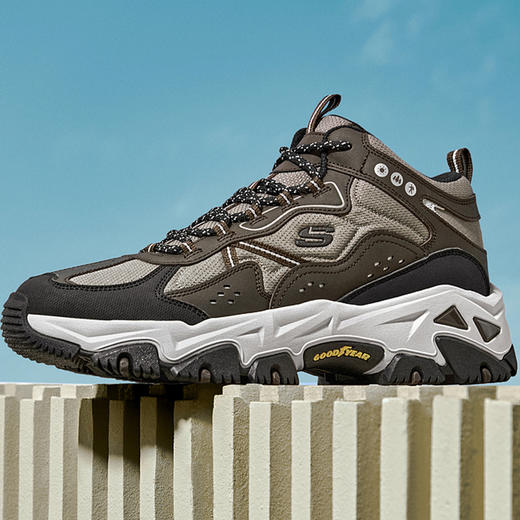 Skechers斯凯奇 男户外鞋 237422-BRBK 商品图4