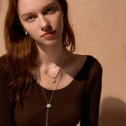 ARSIS｜小森林系列 小刺猬抽拉项链 商品图2